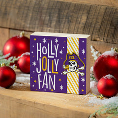 East Carolina University Block, Holiday, 6x6, Collegiate, Home