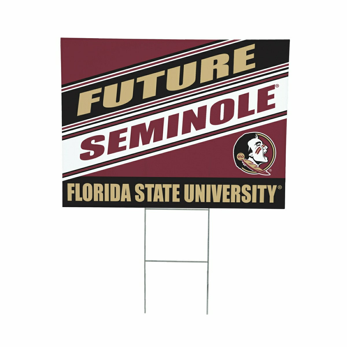 Florida State University Coroplast Yard Sign, Future Student, Collegiate, Home