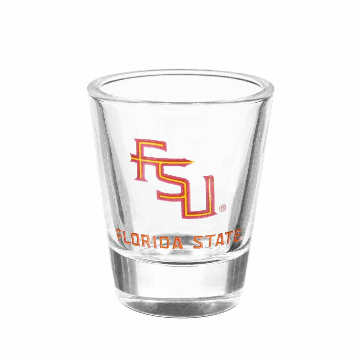 Florida State University 4-Piece Ceramic and Glass 2oz. Shot Glass Set, Collegiate, Home