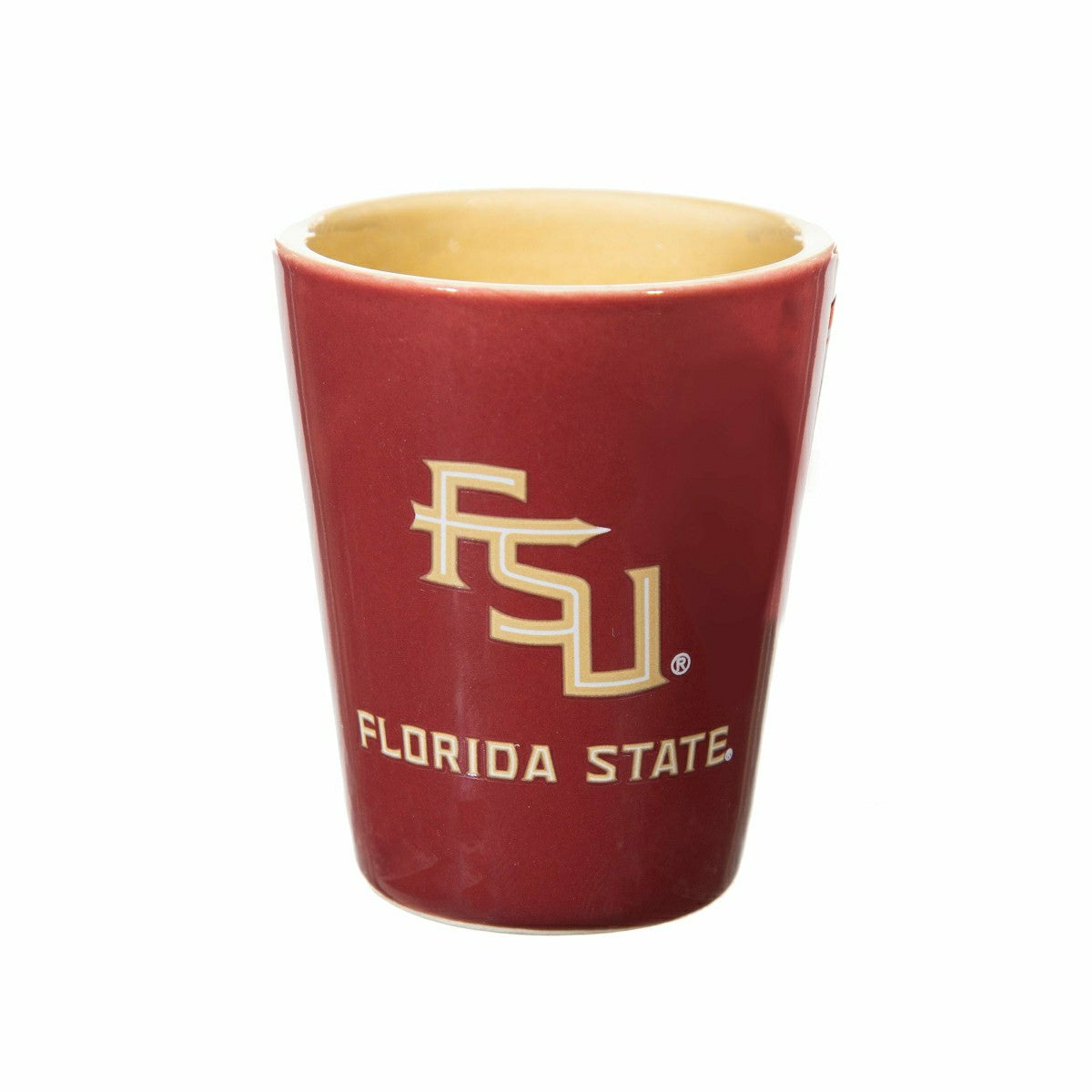 Florida State University 4-Piece Ceramic and Glass 2oz. Shot Glass Set, Collegiate, Home