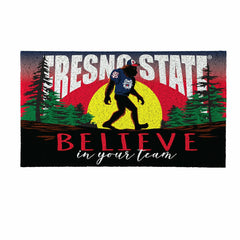 Fresno State Bigfoot PVC Mat, 28"x16", Collegiate