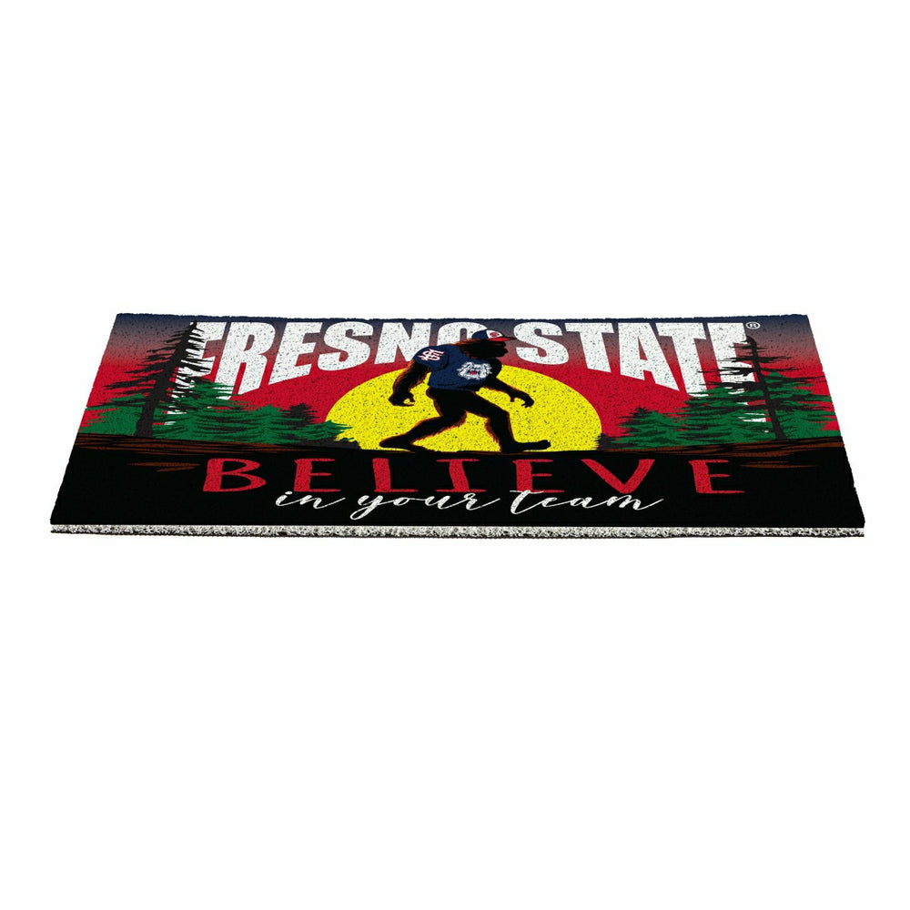 Fresno State Bigfoot PVC Mat, 28"x16", Collegiate