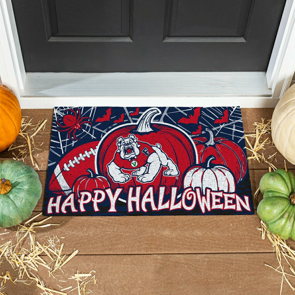 Fresno State Halloween PVC Mat, 28"x16", Collegiate