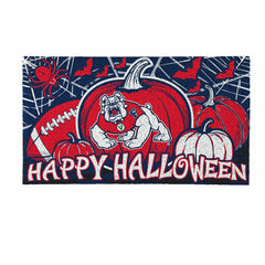 Fresno State Halloween PVC Mat, 28"x16", Collegiate