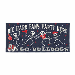 Fresno State Flocked Coir Halloween Sassafras Switch Mat, 22"x10", Collegiate