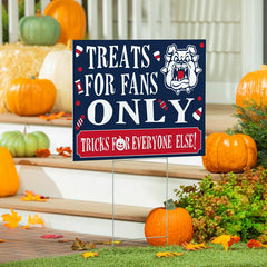 Fresno State Yard Sign, Halloween Treats for Fans, Collegiate, Home