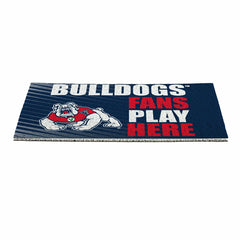 Fresno State Fan Mat, 28"x16", Collegiate