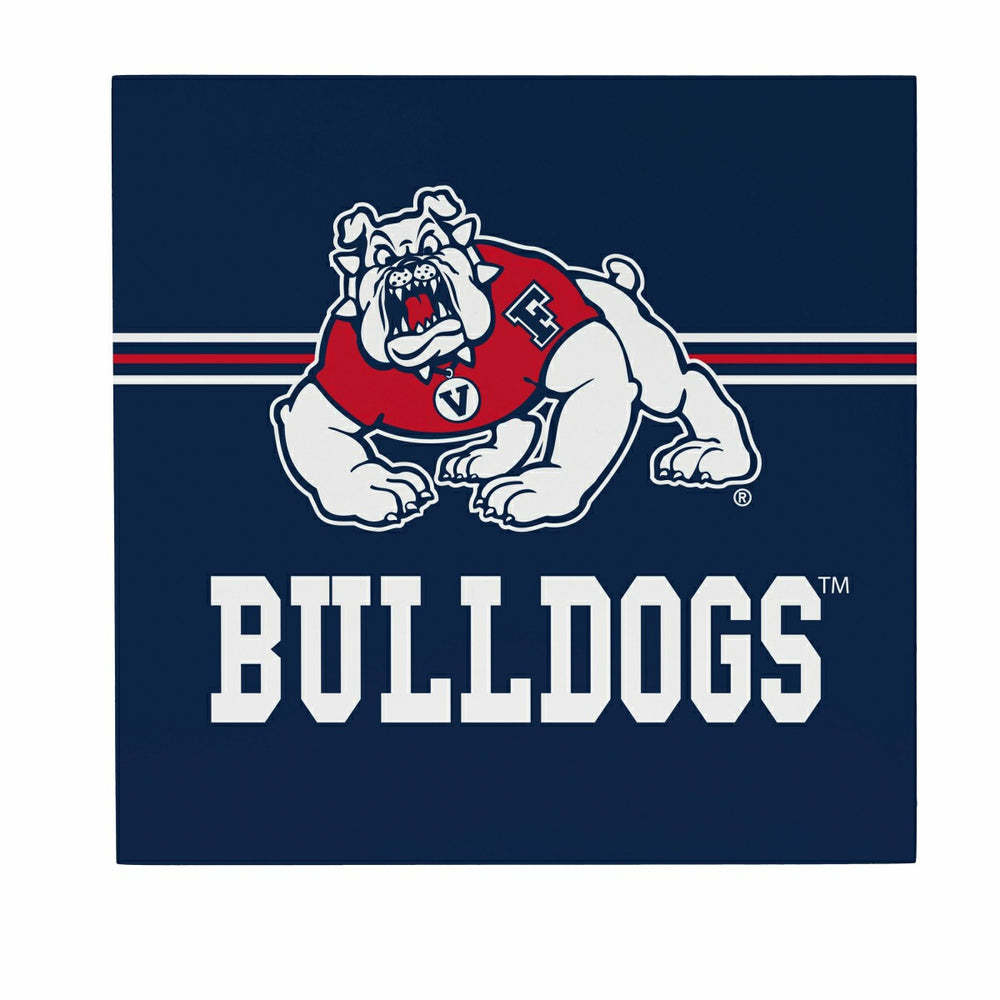Fresno State Wood Wall Sign, 12x12, Collegiate, Home