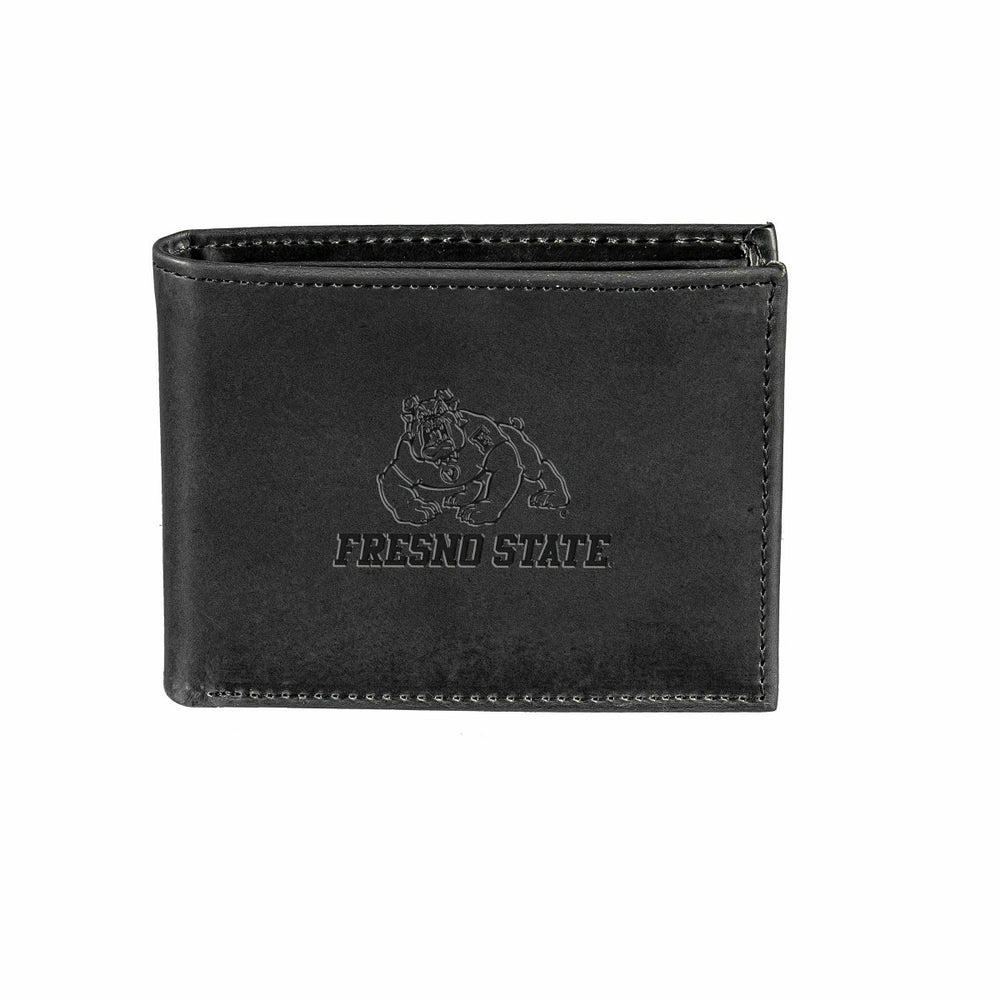 Fresno State, Bi-Fold Wallet, Black, Collegiate, Home