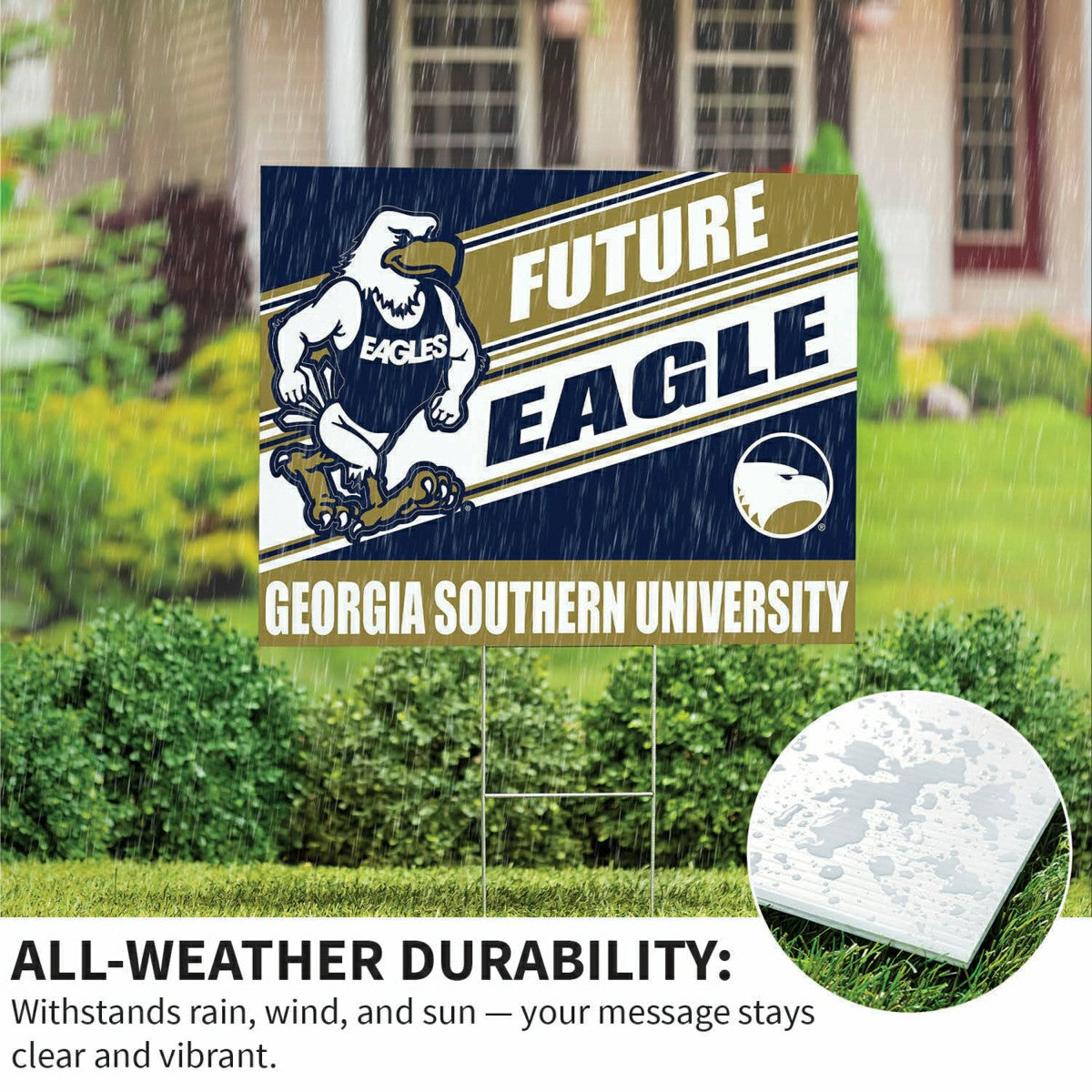 Georgia Southern University Coroplast Yard Sign, Future Student, Collegiate, Home