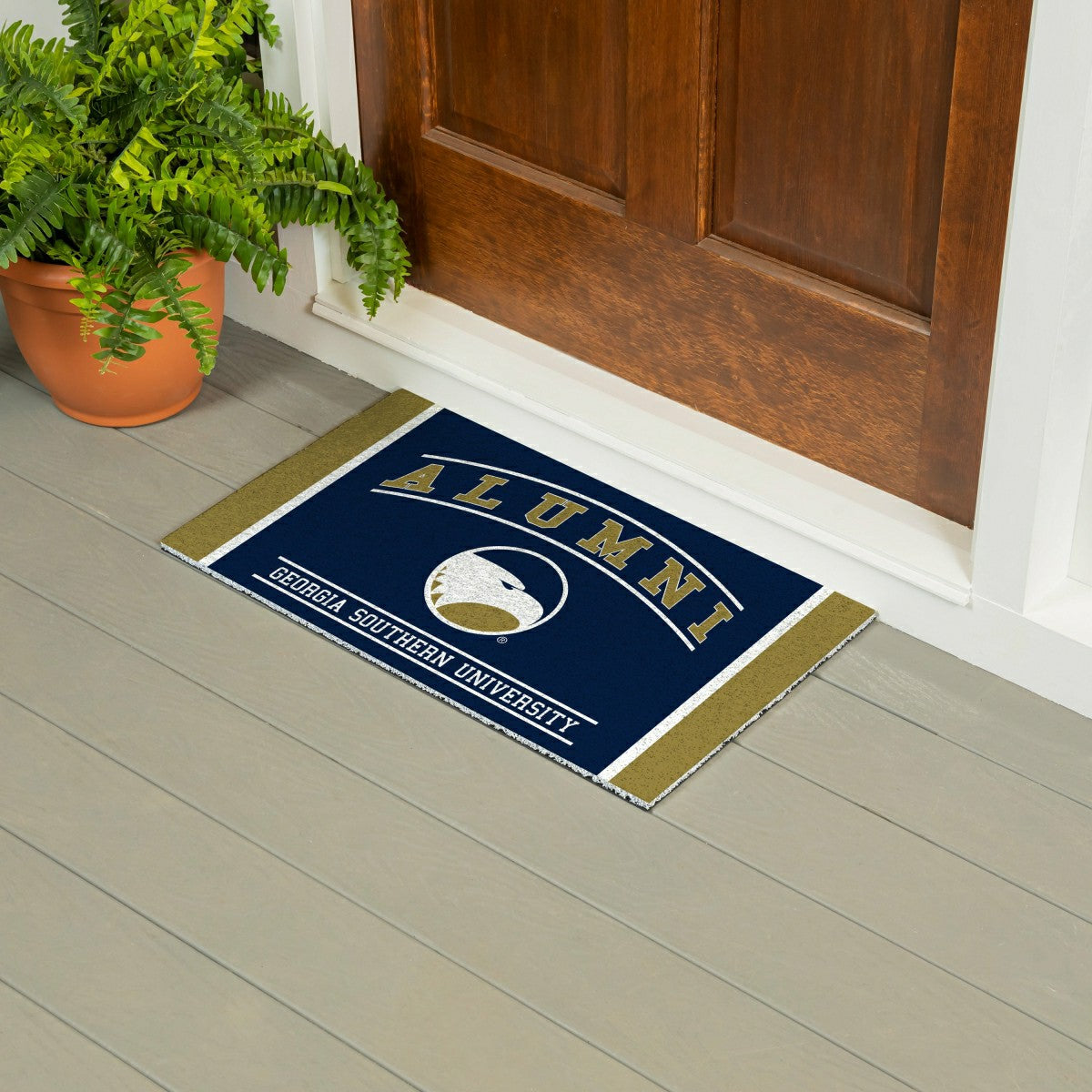 Georgia Southern University Alumni Mat, 28"x16", Collegiate