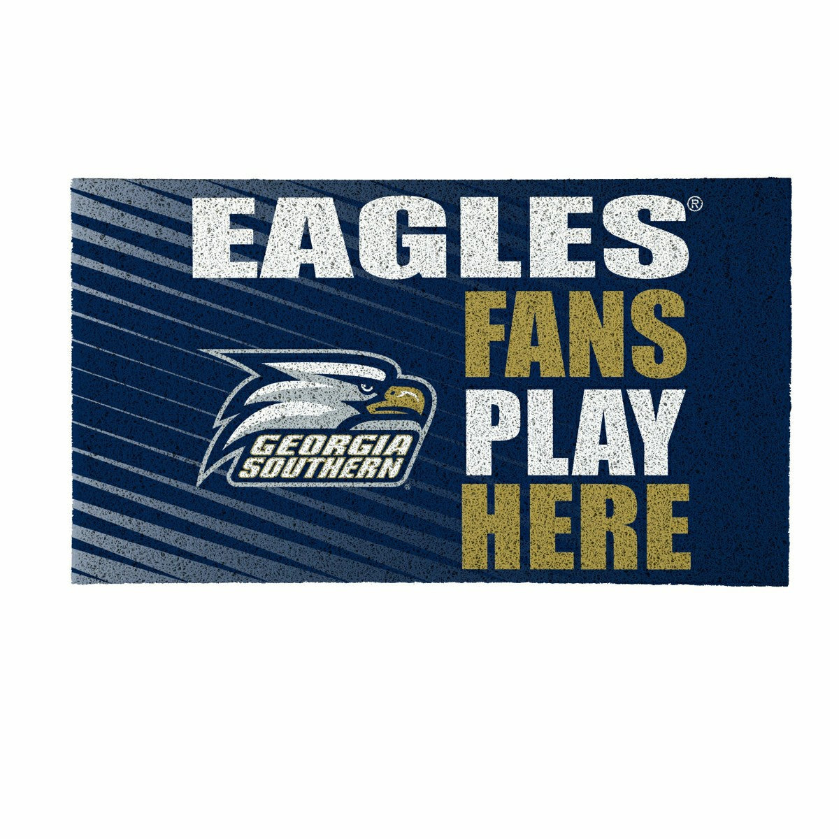 Georgia Southern University Fan Mat, 28"x16", Collegiate