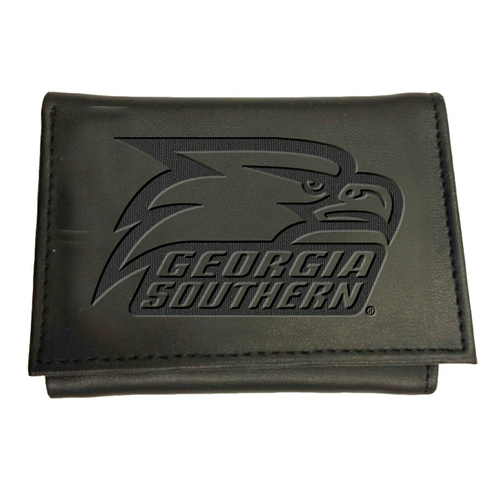 Georgia Southern University, Tri-Fold Wallet, Black, Collegiate, Home