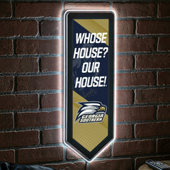 LED Wall Decor, Pennant, Georgia Southern University, Collegiate, Home