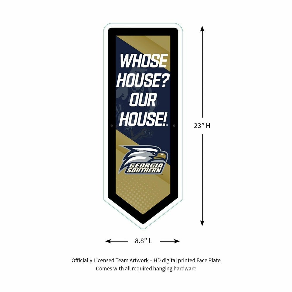 LED Wall Decor, Pennant, Georgia Southern University, Collegiate, Home