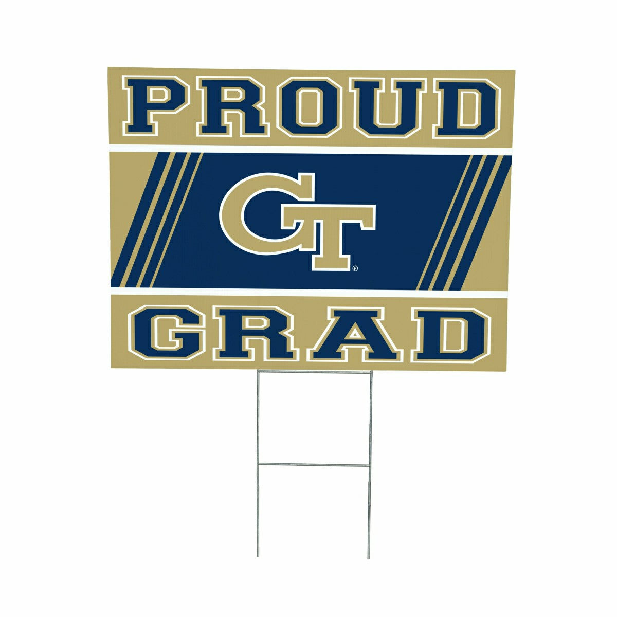 Georgia Tech Coroplast Yard Sign Graduate, Collegiate, Home