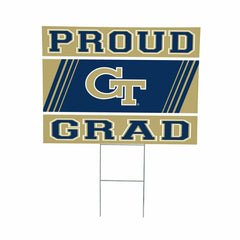 Georgia Tech Coroplast Yard Sign Graduate, Collegiate, Home