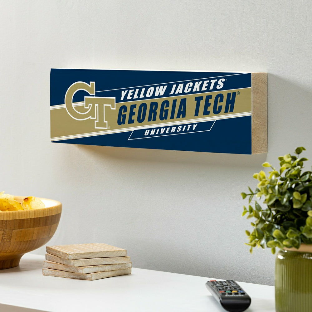 Georgia Tech Mantle Sign, Down Home Fans, 5x18, Collegiate, Home