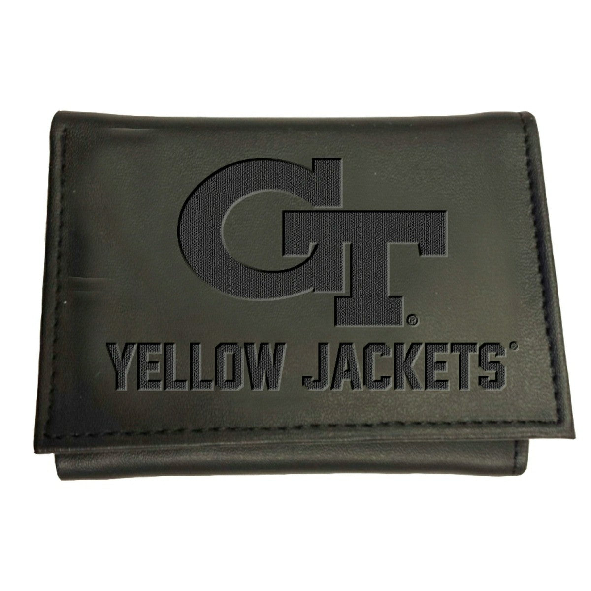 Georgia Tech, Tri-Fold Wallet, Black, Collegiate, Home