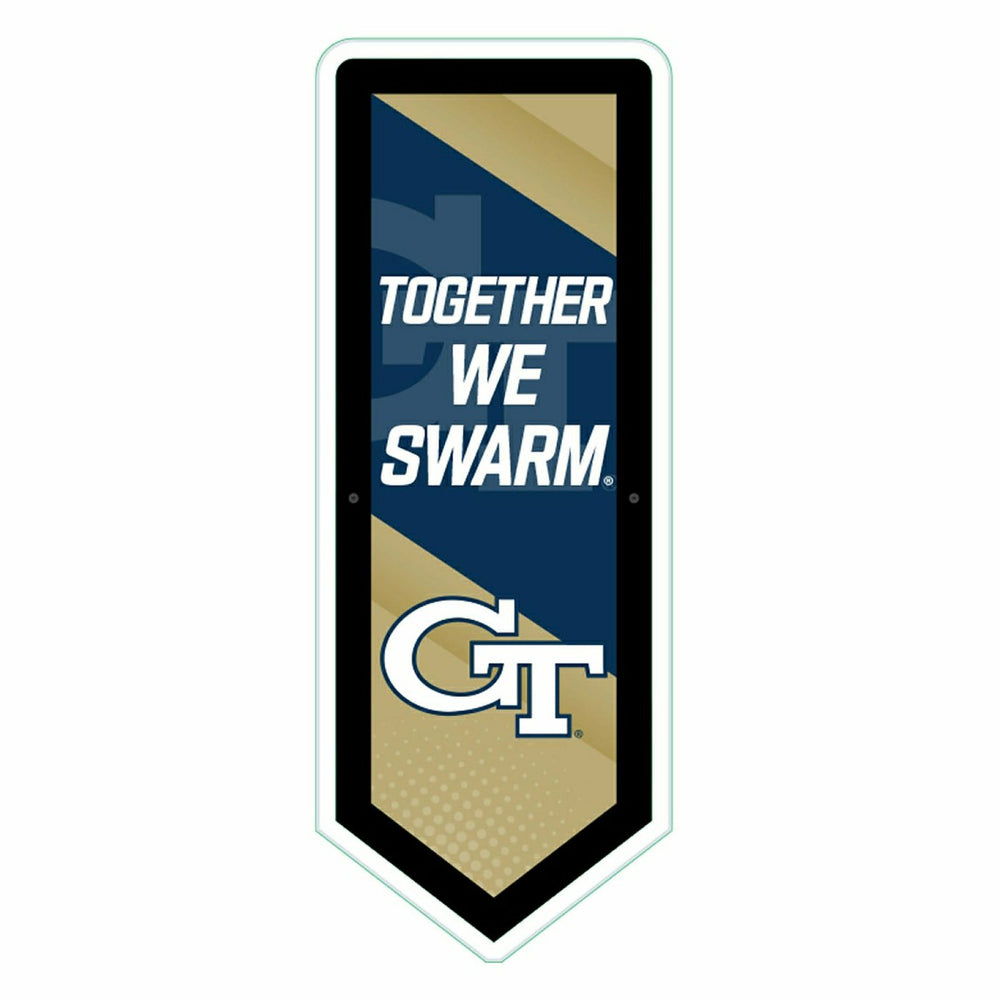 LED Wall Decor, Pennant, Georgia Tech, Collegiate, Home