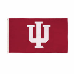 3'x5' Single Sided Flag w/ 2 Grommets, Indiana University, Collegiate, Home