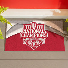 Indiana University, Div 1 Champs, Turf Mat, Color, Collegiate