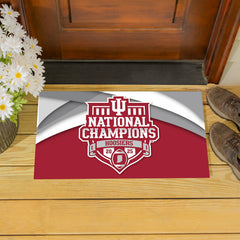 Indiana University, Div 1 Champs, Turf Mat, Color, Collegiate
