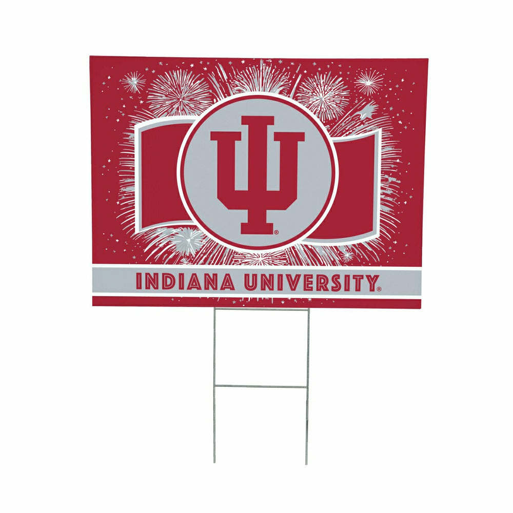 Indiana University Yard Sign, Patriotic, Collegiate, Home