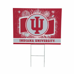 Indiana University Yard Sign, Patriotic, Collegiate, Home