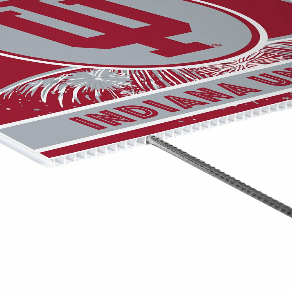 Indiana University Yard Sign, Patriotic, Collegiate, Home