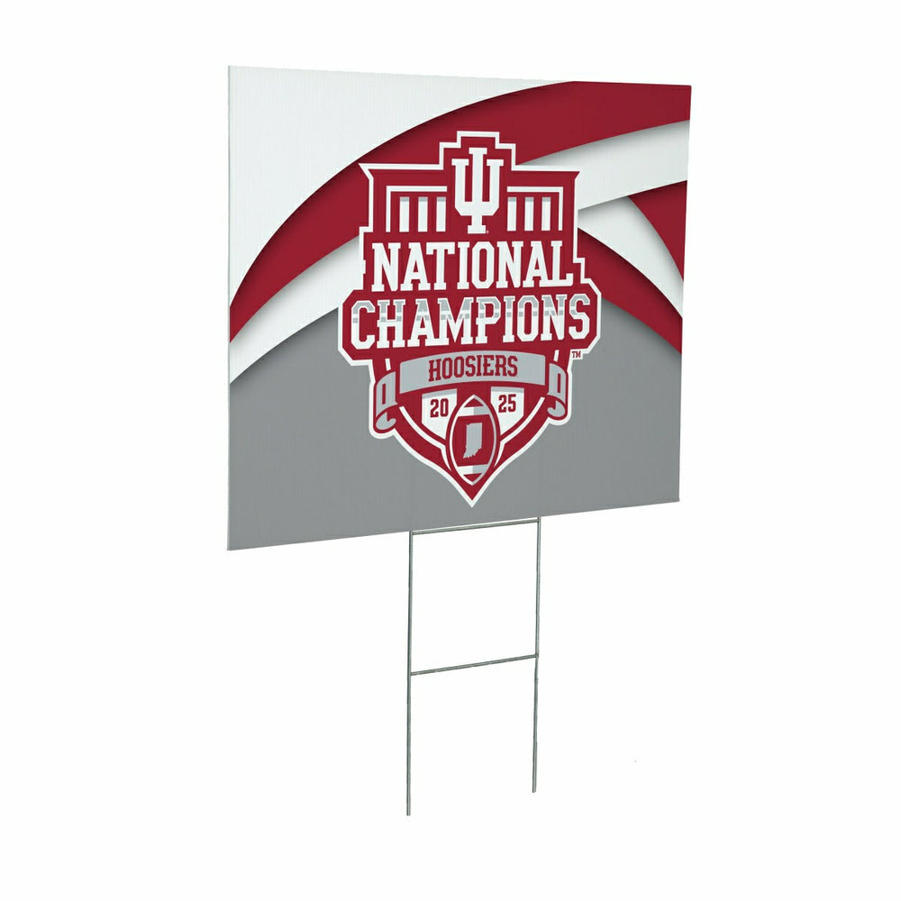 Indiana University, Div 1 Champs, Cororplast Yard Sign, Collegiate, Home