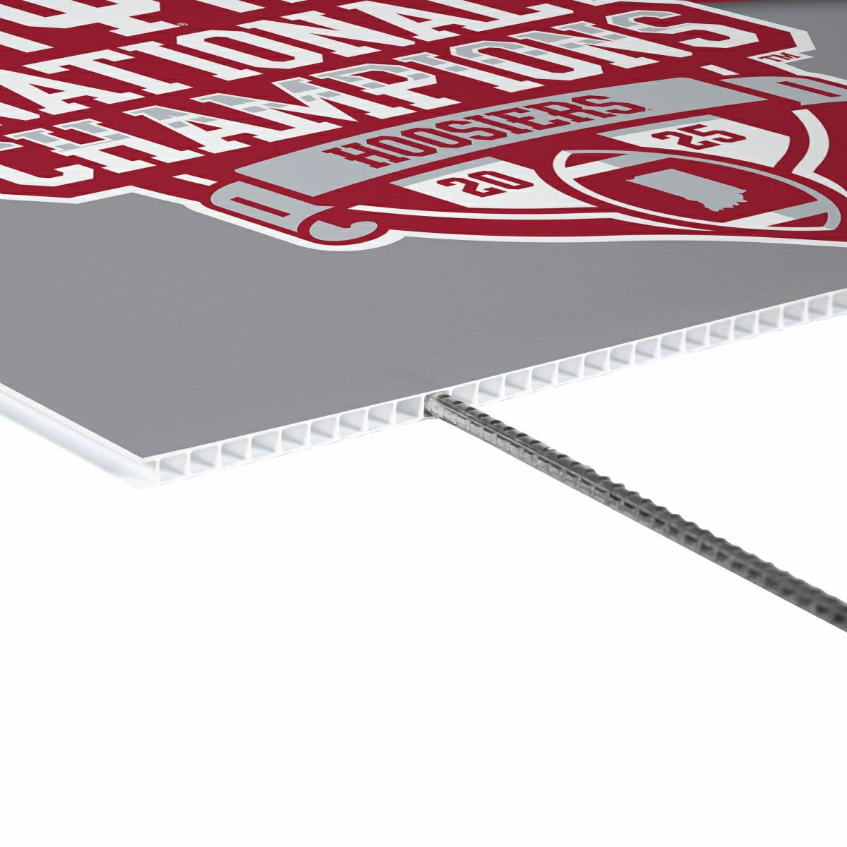 Indiana University, Div 1 Champs, Cororplast Yard Sign, Collegiate, Home