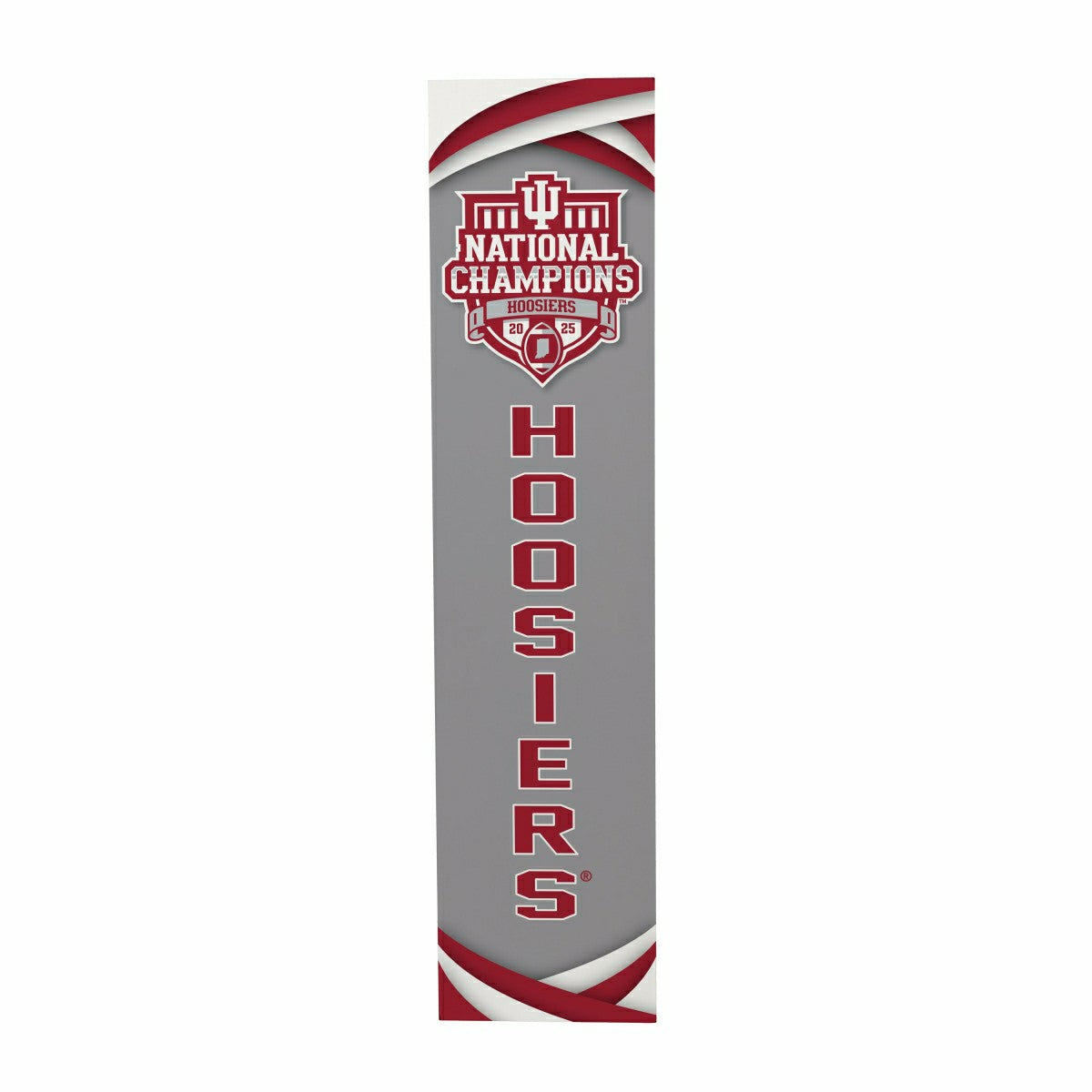 Indiana University, Div 1 Champs, Porch Leaner, 46", Collegiate, Home