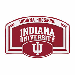 Indiana University USA Embossed Steel Wall Sign, 11" x 17", Collegiate, Home