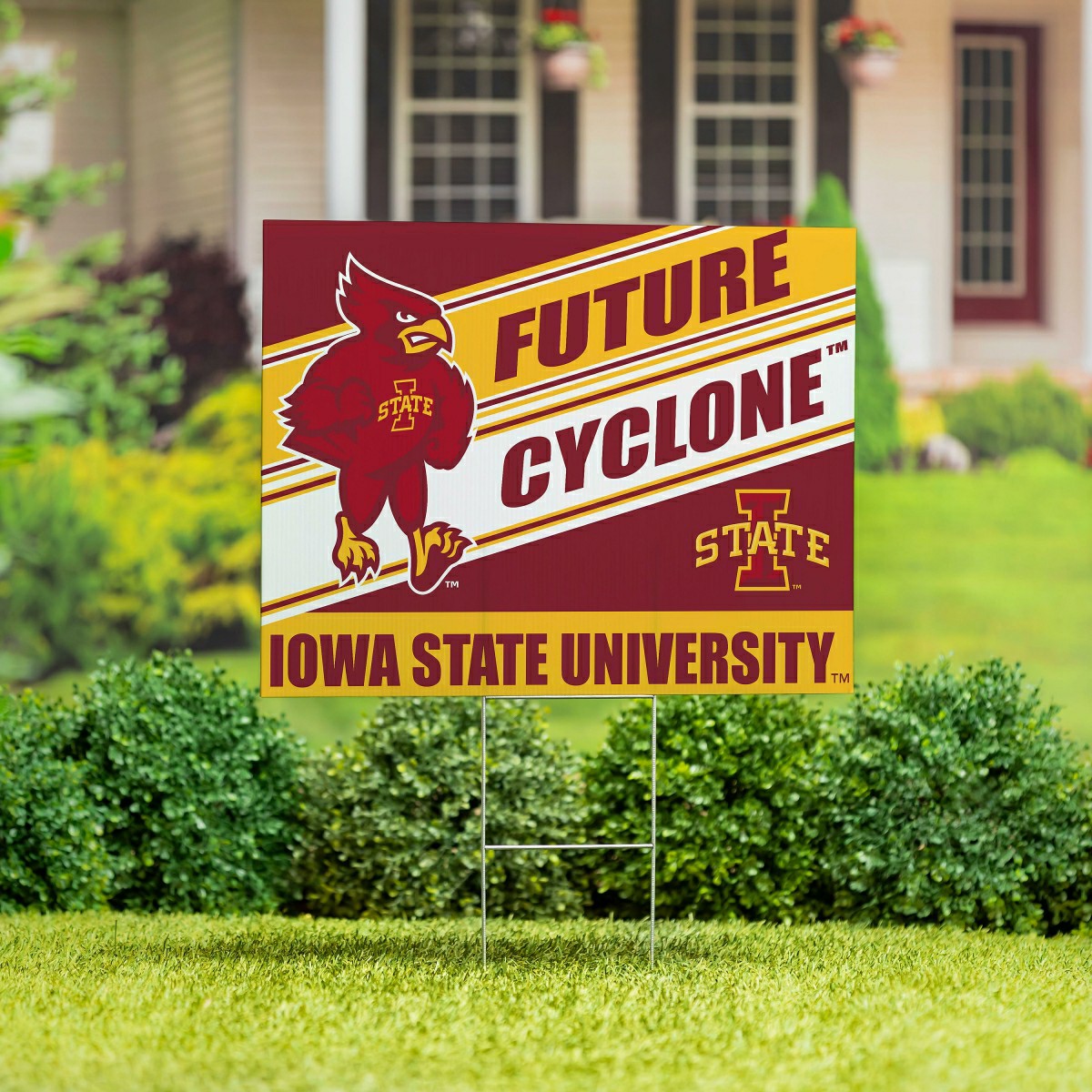 Iowa State University Coroplast Yard Sign, Future Student, Collegiate, Home
