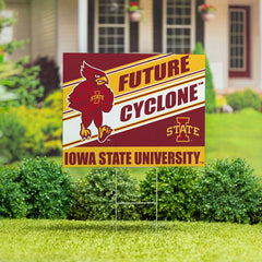 Iowa State University Coroplast Yard Sign, Future Student, Collegiate, Home