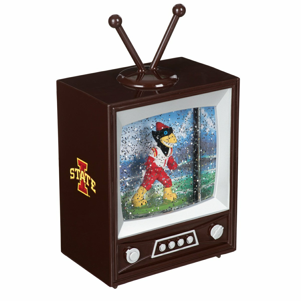 Iowa State University Vintage TV Water Lantern, Collegiate, Home