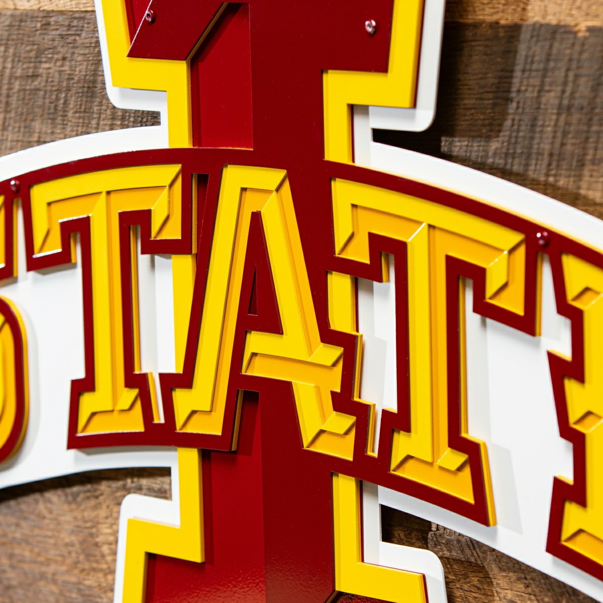 Iowa State University Premier Metal Wall Art, Collegiate, Home