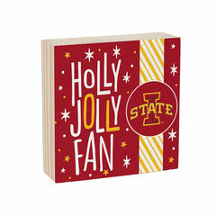 Iowa State University Block, Holiday, 6x6, Collegiate, Home