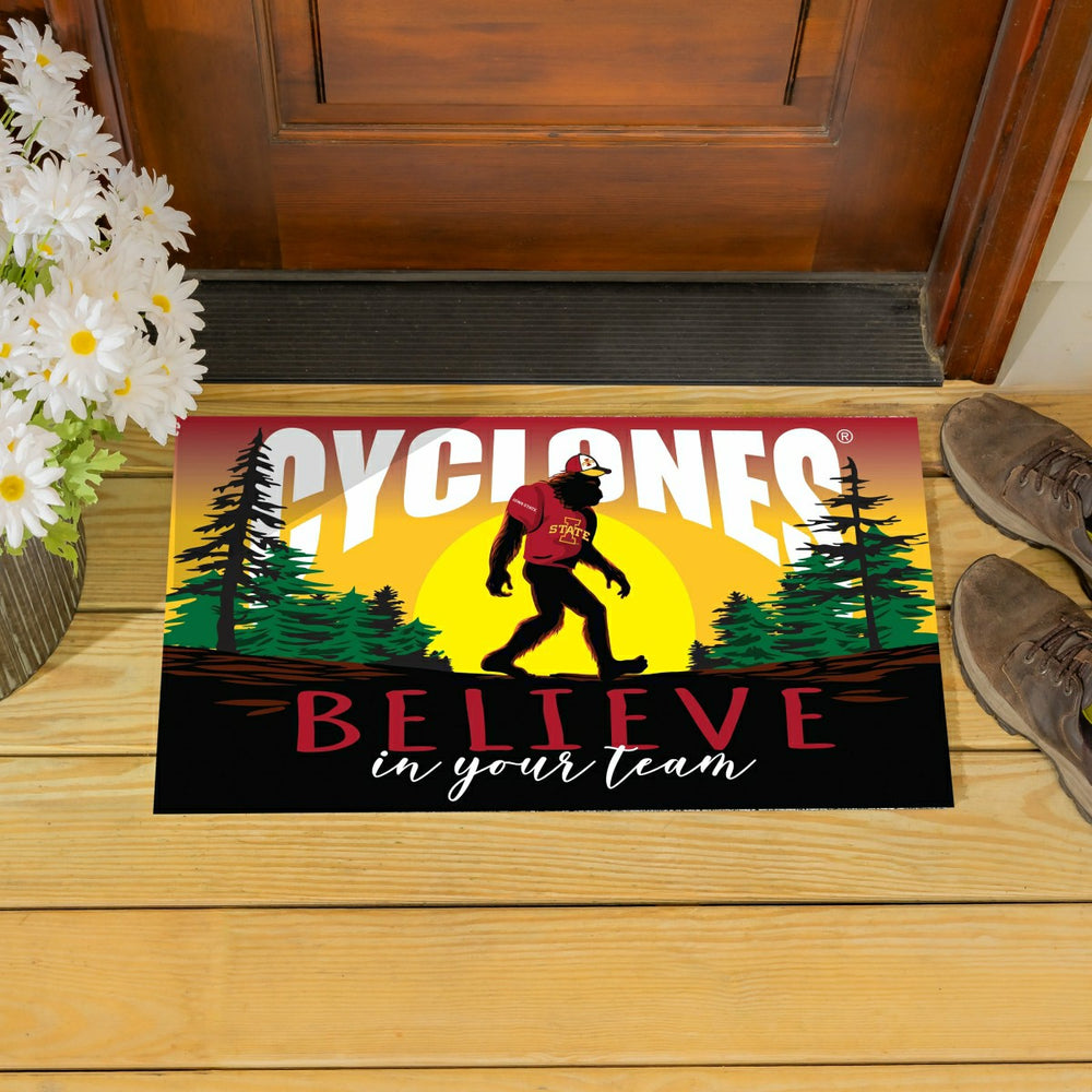 Iowa State University Bigfoot PVC Mat, 28"x16", Collegiate
