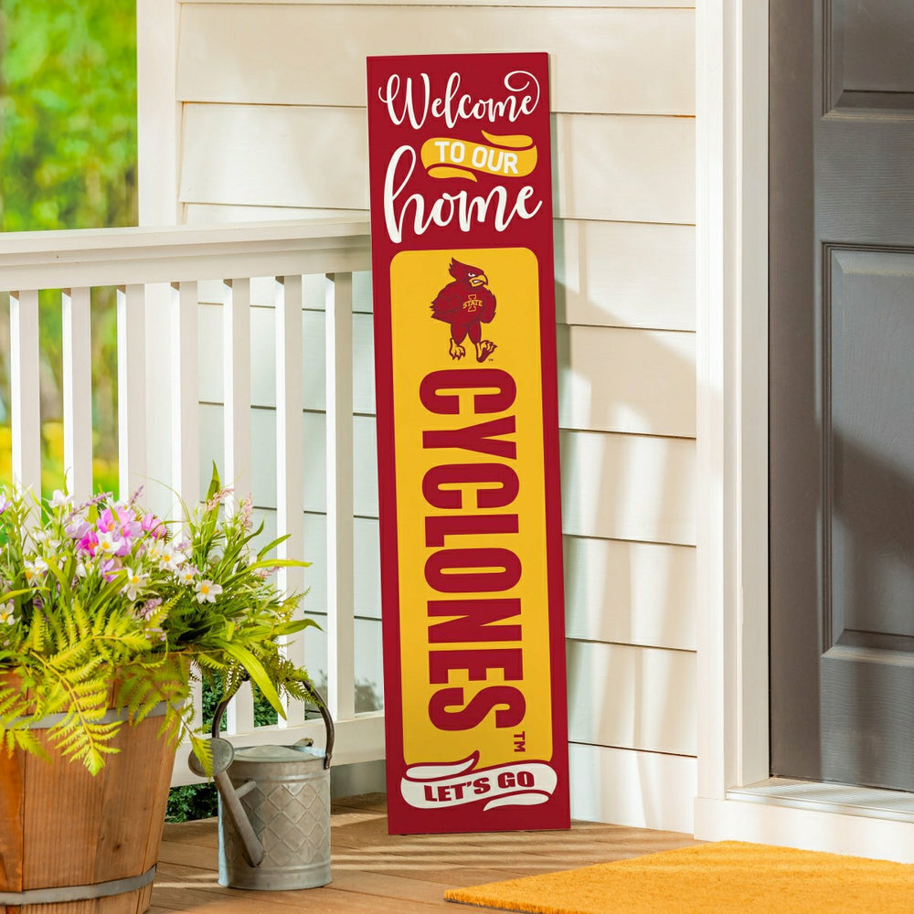 47" Double Sided Leaner, Iowa State University, Halloween, Collegiate, Home