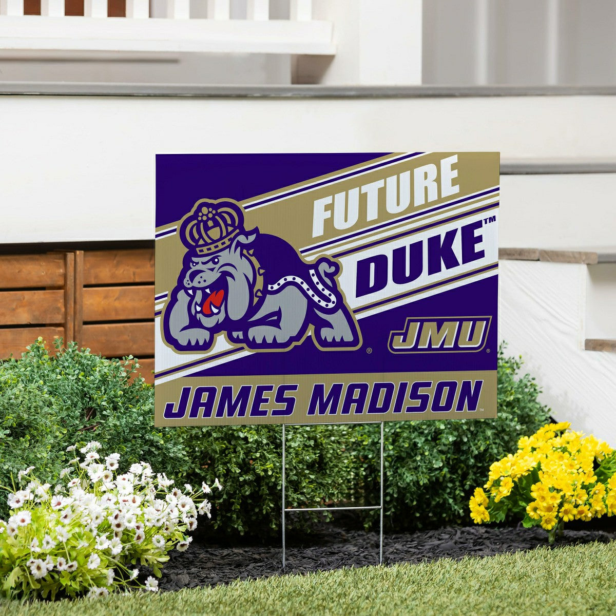 James Madison University Coroplast Yard Sign, Future Student, Collegiate, Home