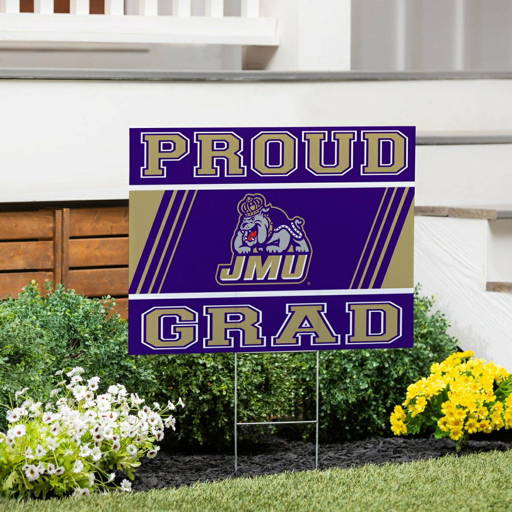 James Madison University Coroplast Yard Sign Graduate, Collegiate, Home