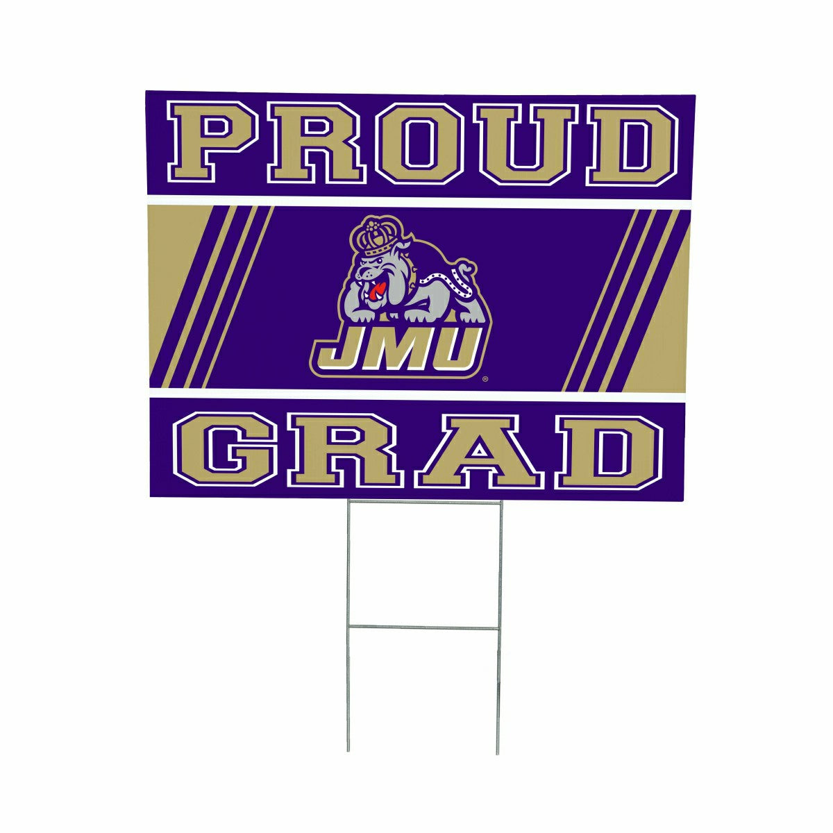 James Madison University Coroplast Yard Sign Graduate, Collegiate, Home
