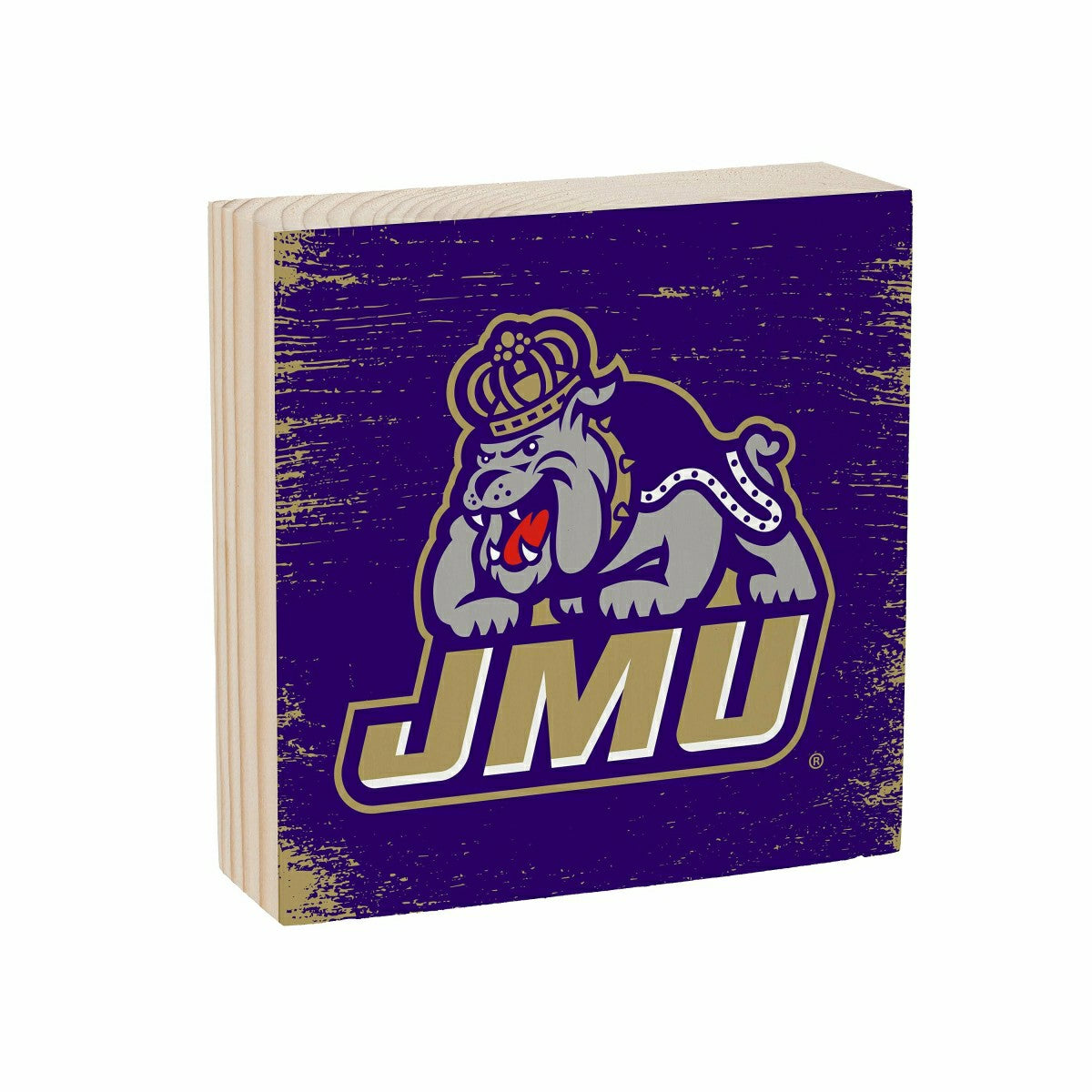 James Madison University Plock, Down Home Fans, 6x6, Collegiate, Home