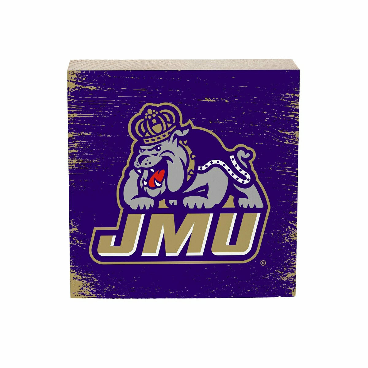 James Madison University Plock, Down Home Fans, 6x6, Collegiate, Home