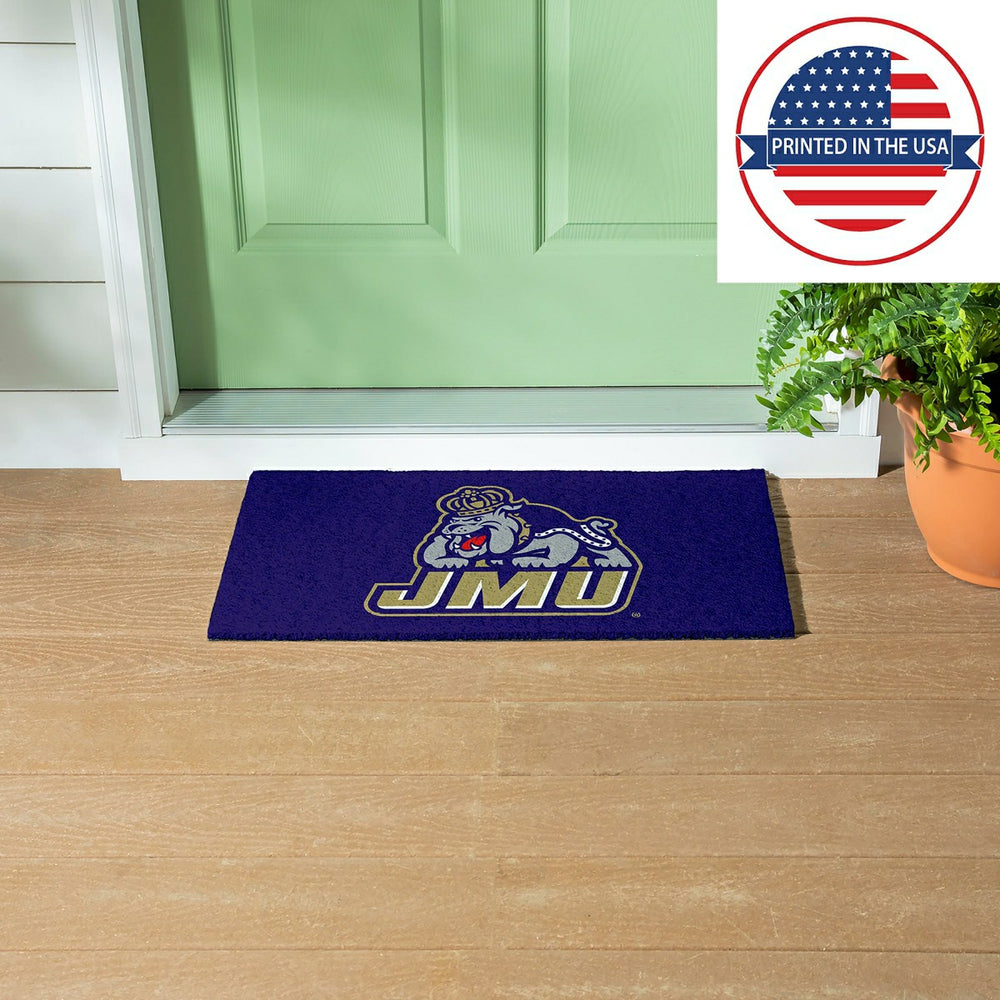 Full Color PVC Mat, 16" x 28", James Madison University, Collegiate