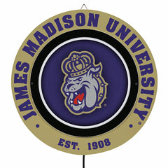 James Madison University, Metal Lite, Round, Collegiate