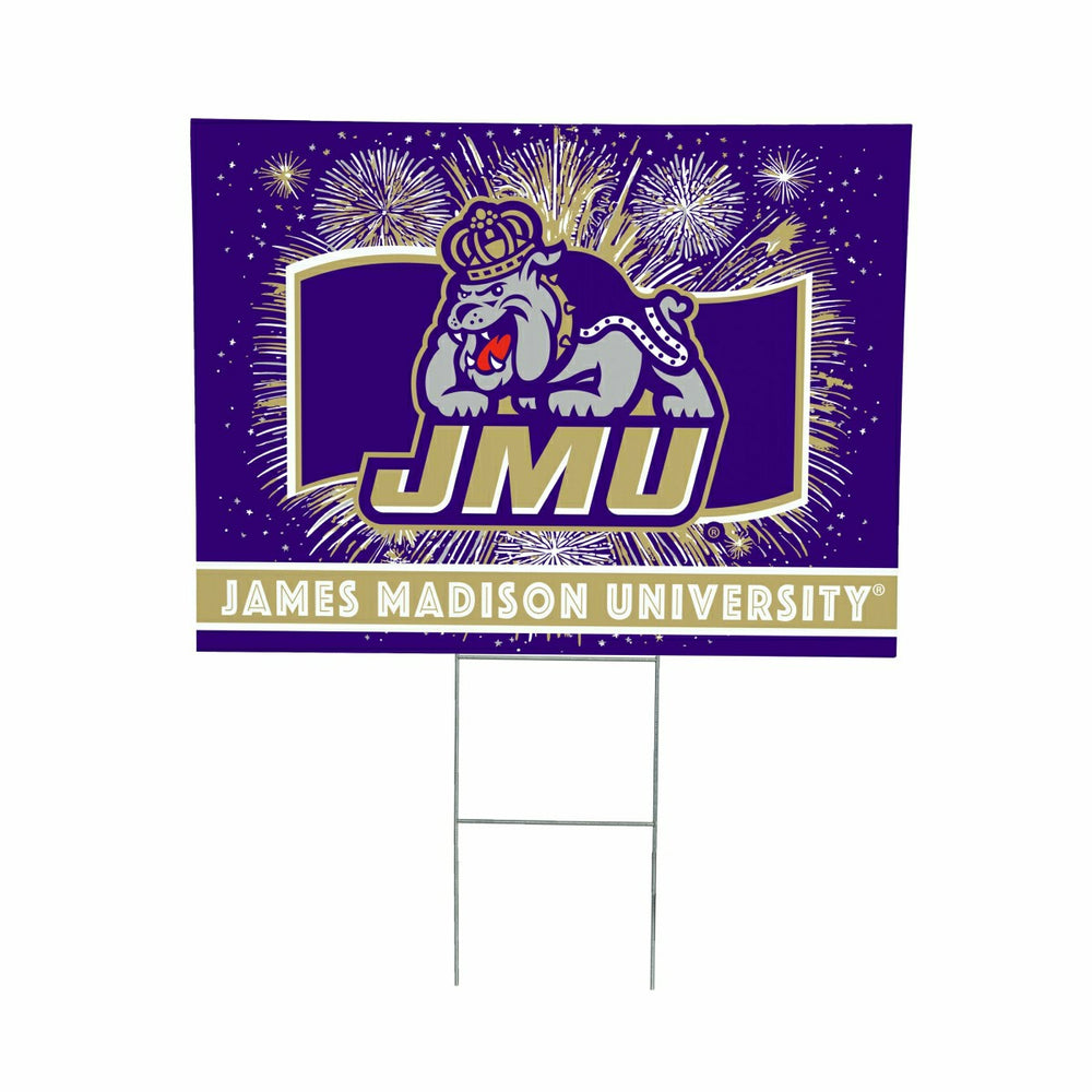 James Madison University Yard Sign, Patriotic, Collegiate, Home