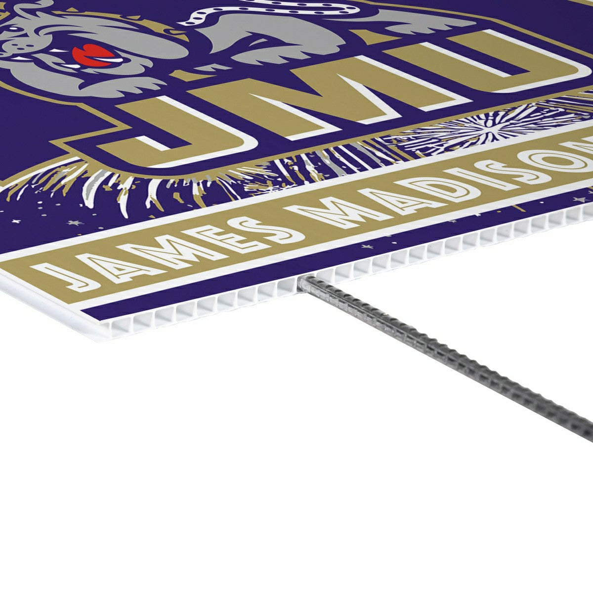 James Madison University Yard Sign, Patriotic, Collegiate, Home
